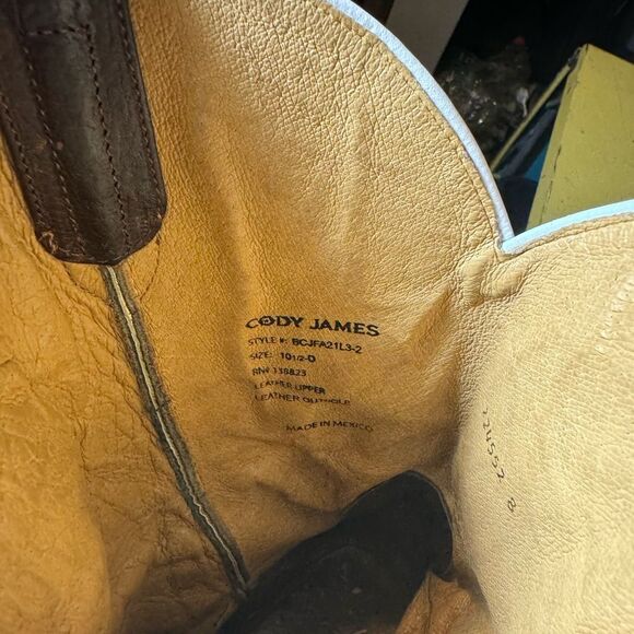 Cody James Green Cowboy Boots Sz 10.5 D - Picture 7 of 7
